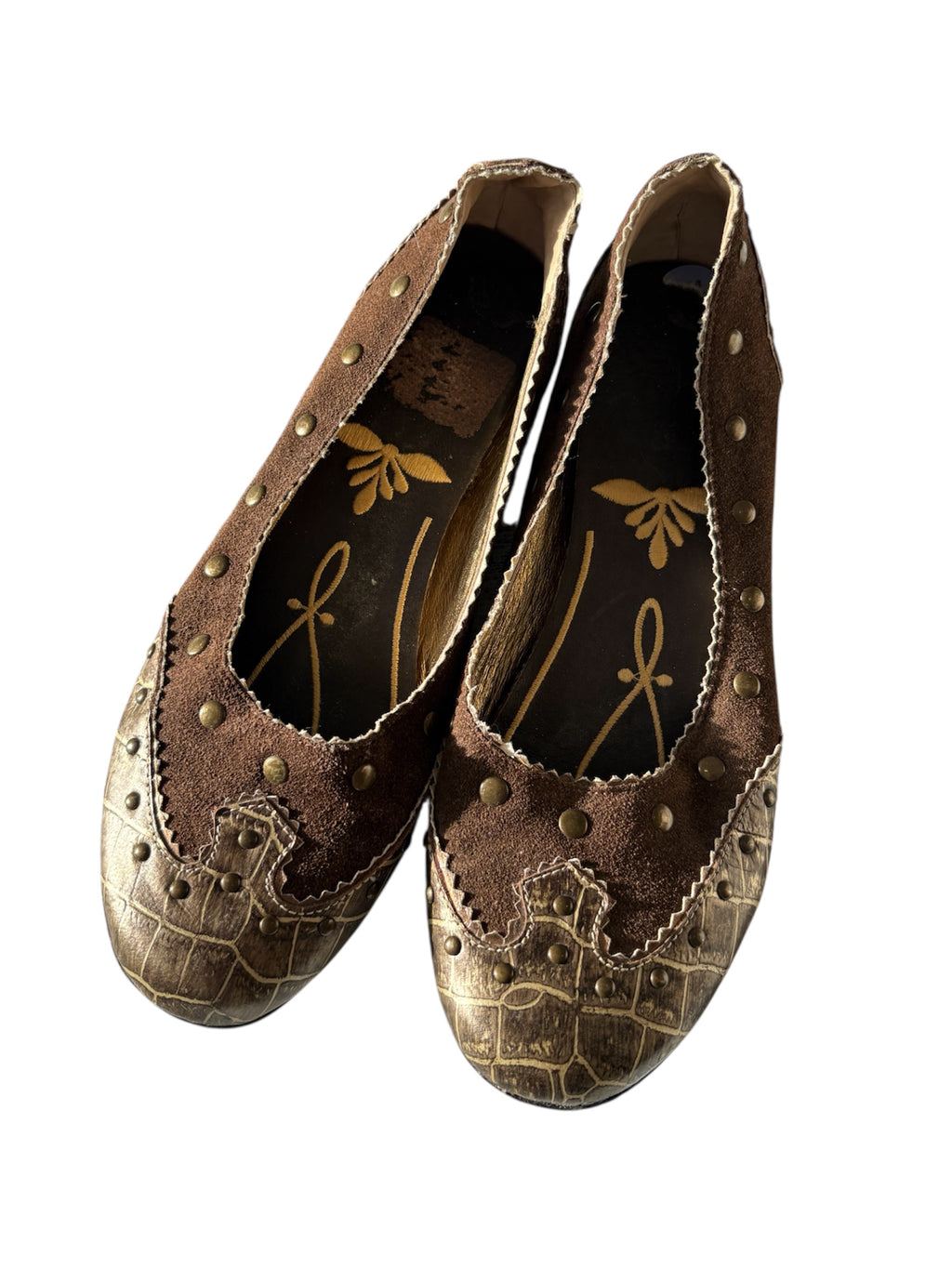 Y2K Pepe Jeans western studded ballet flats!