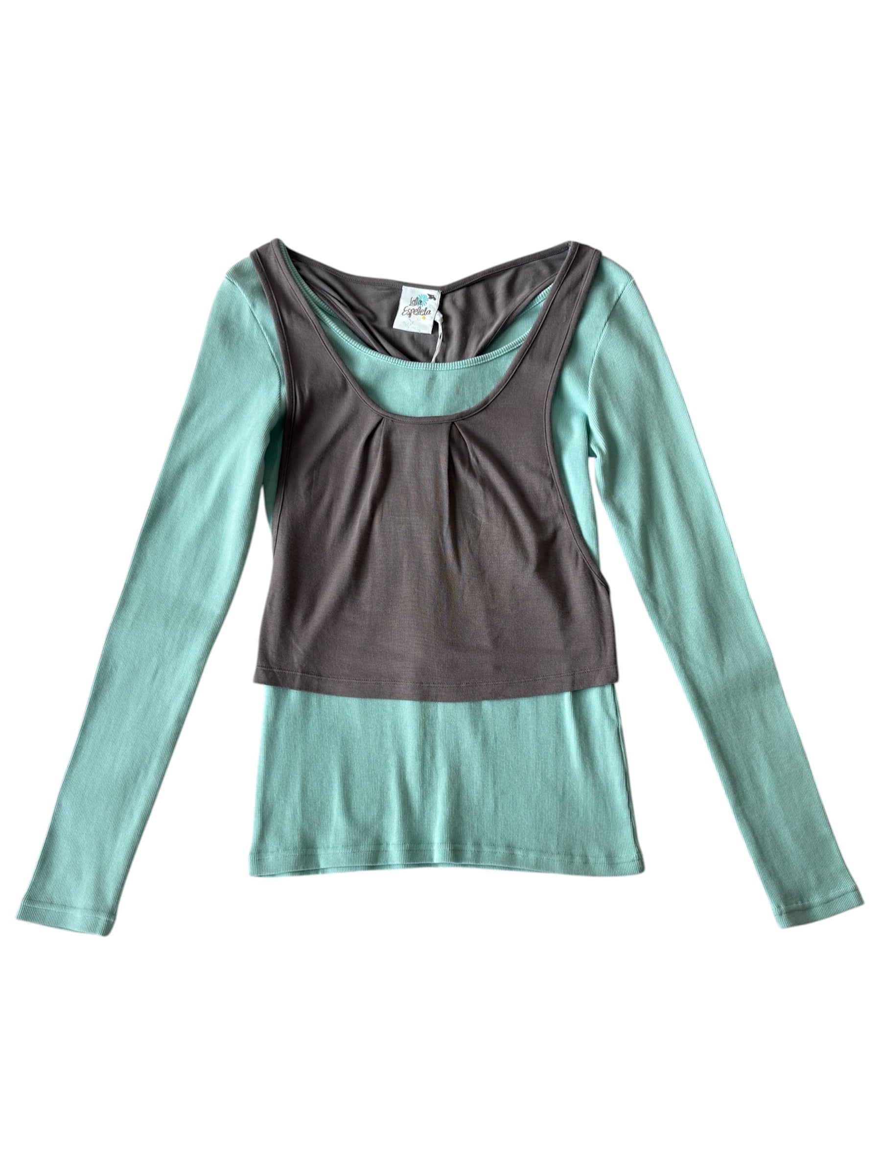 2000s layered long sleeve
