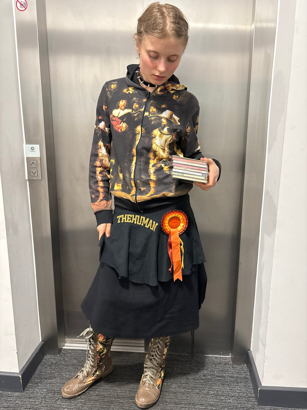 Multiwear Japanese maxi skirt