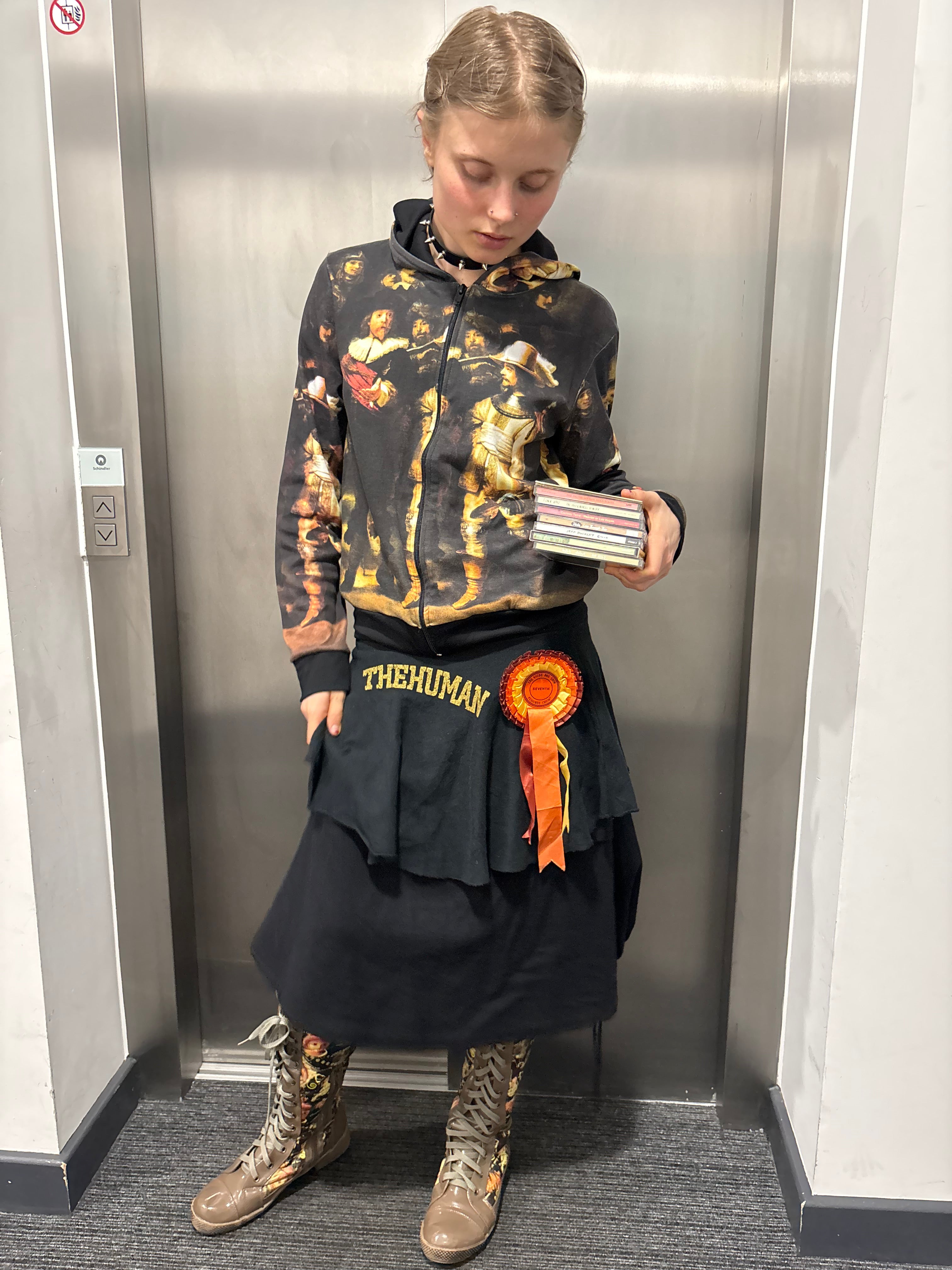 Multiwear Japanese maxi skirt