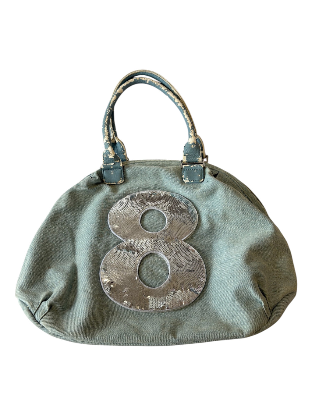 2000s Japanese XL sequin 8 bag