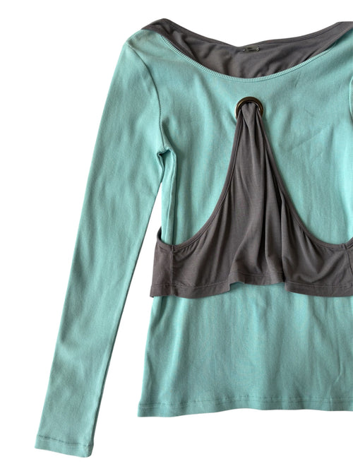 2000s layered long sleeve
