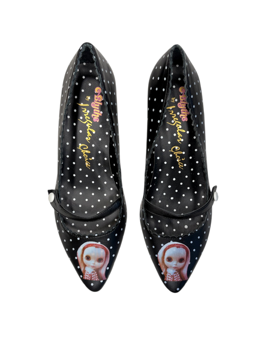 Brand new 2006 Blythe + Irregular Choice kitten heels