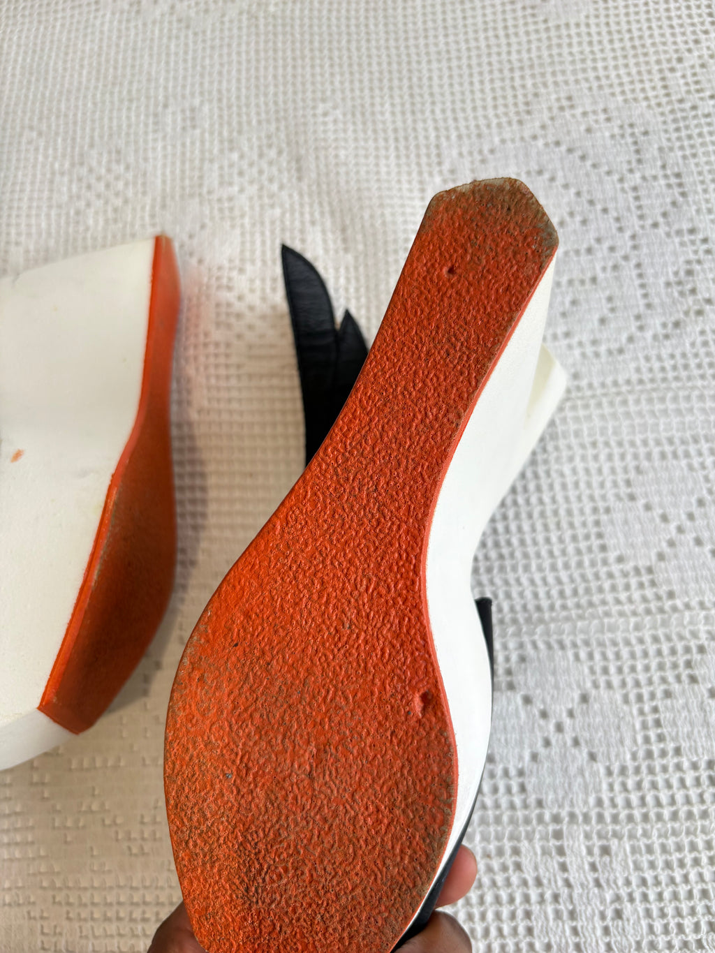 Deadstock angel wing shoes