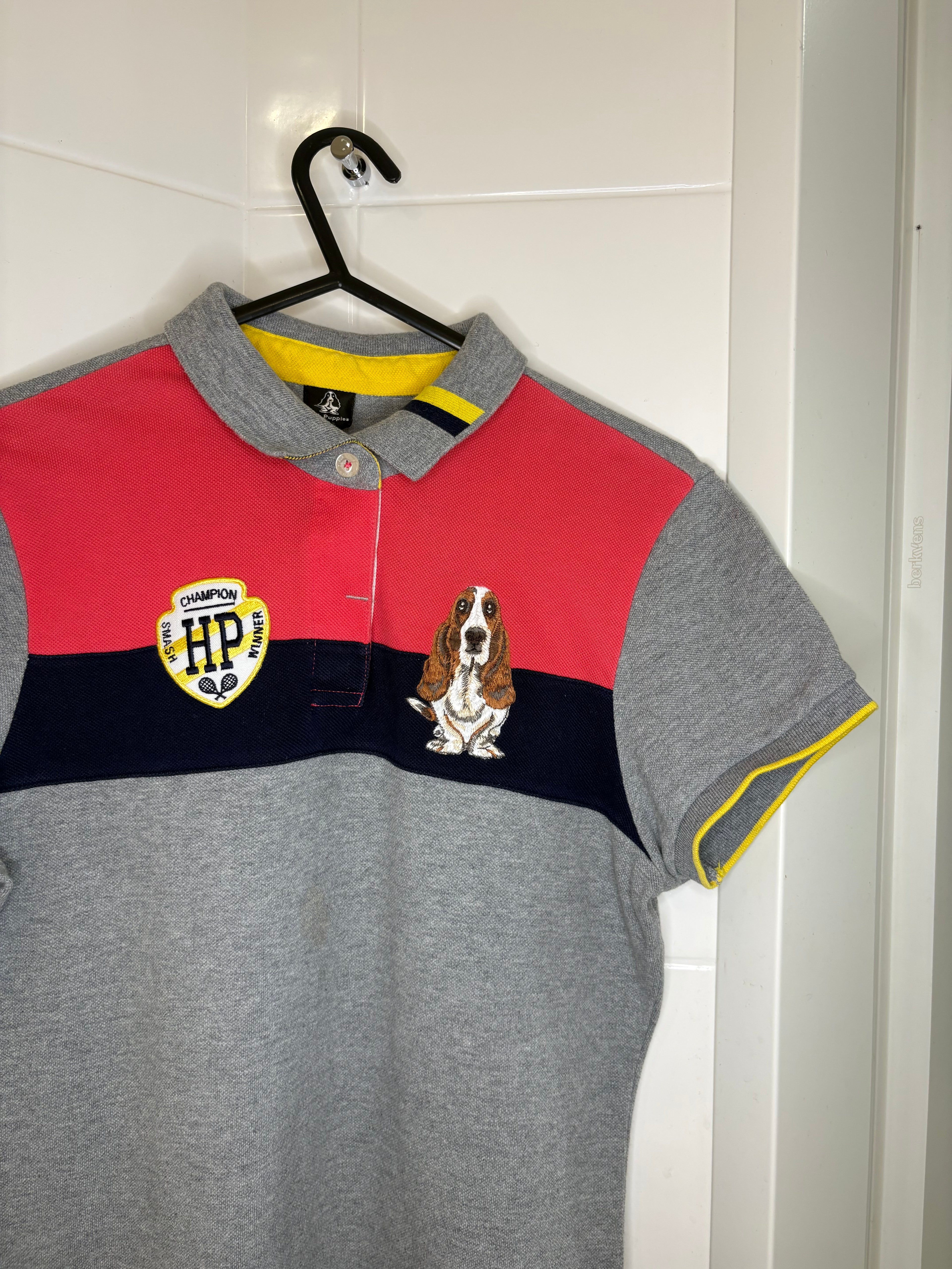 2000s hush puppies polo dress