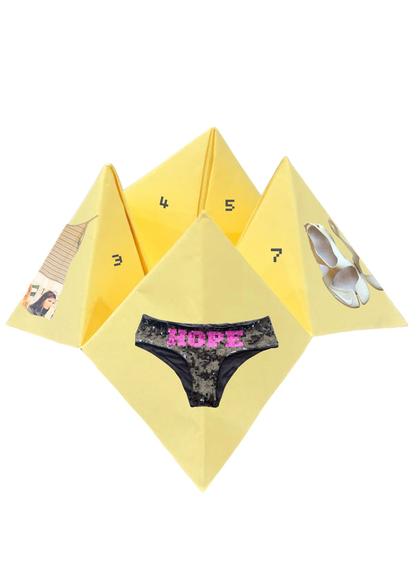 Closed fortune teller