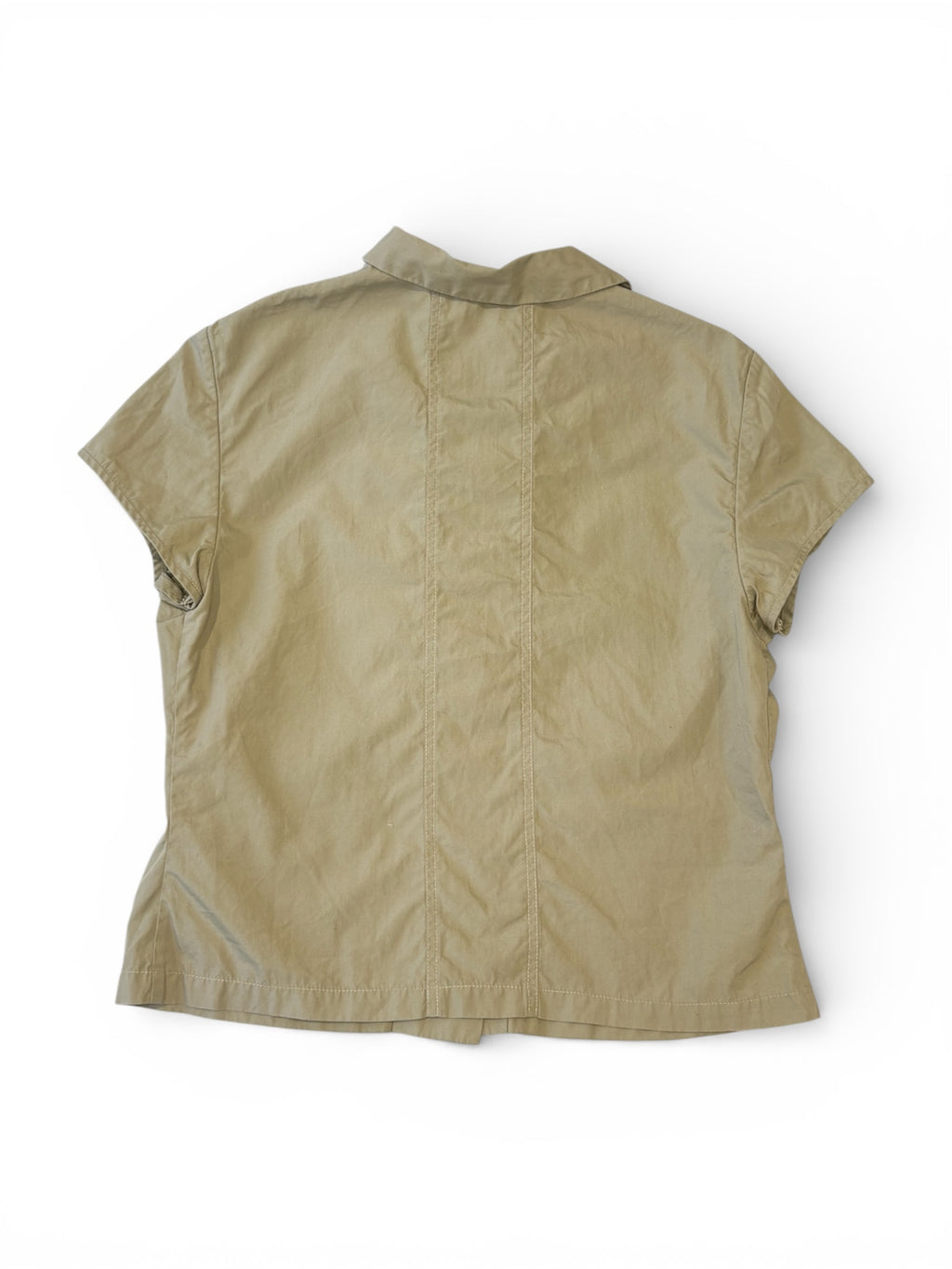 Y2K ‘Double Breasted’ Asymmetric Button Up Blouse