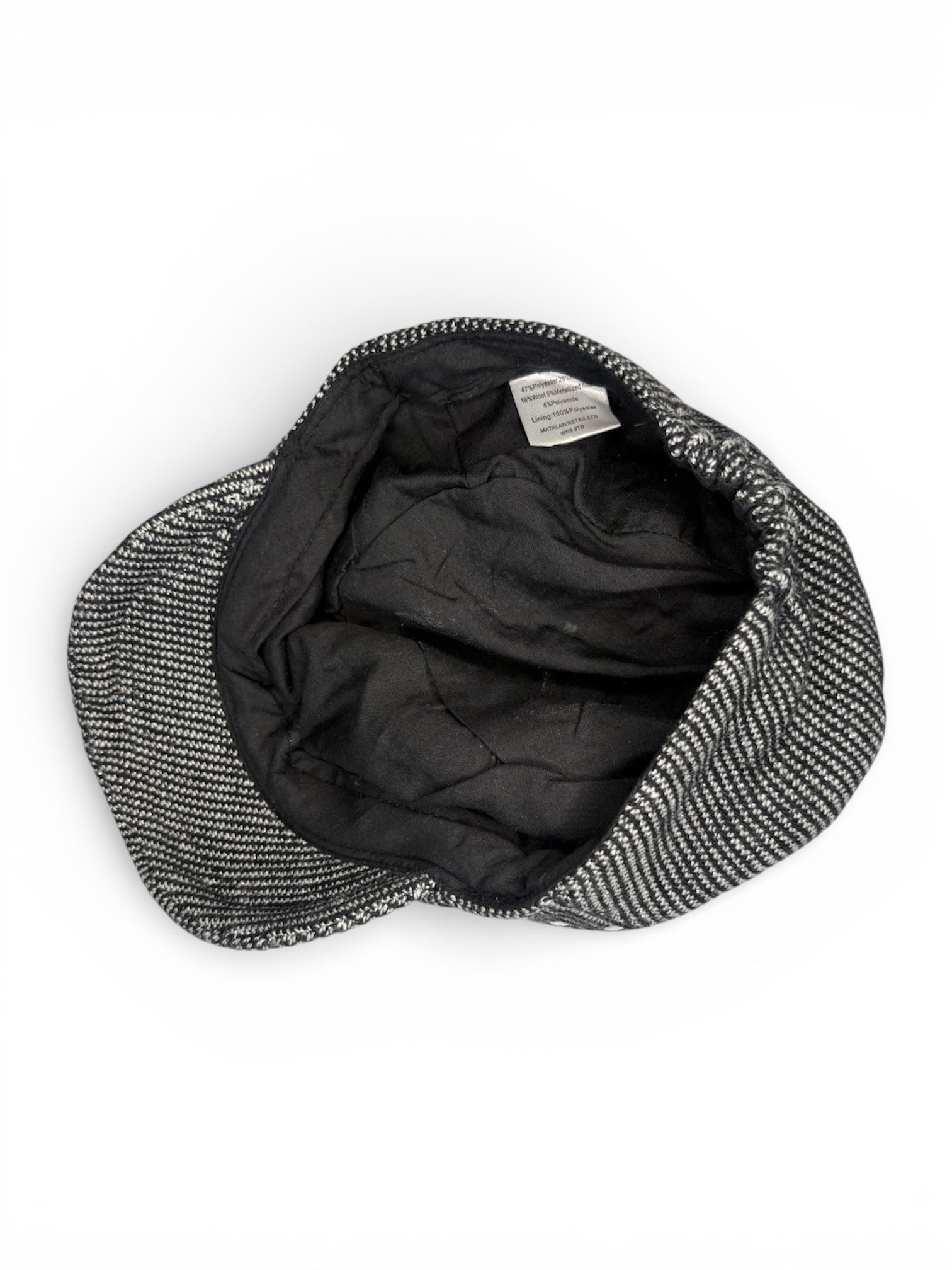 Y2K Studded Baker-Boy Cap