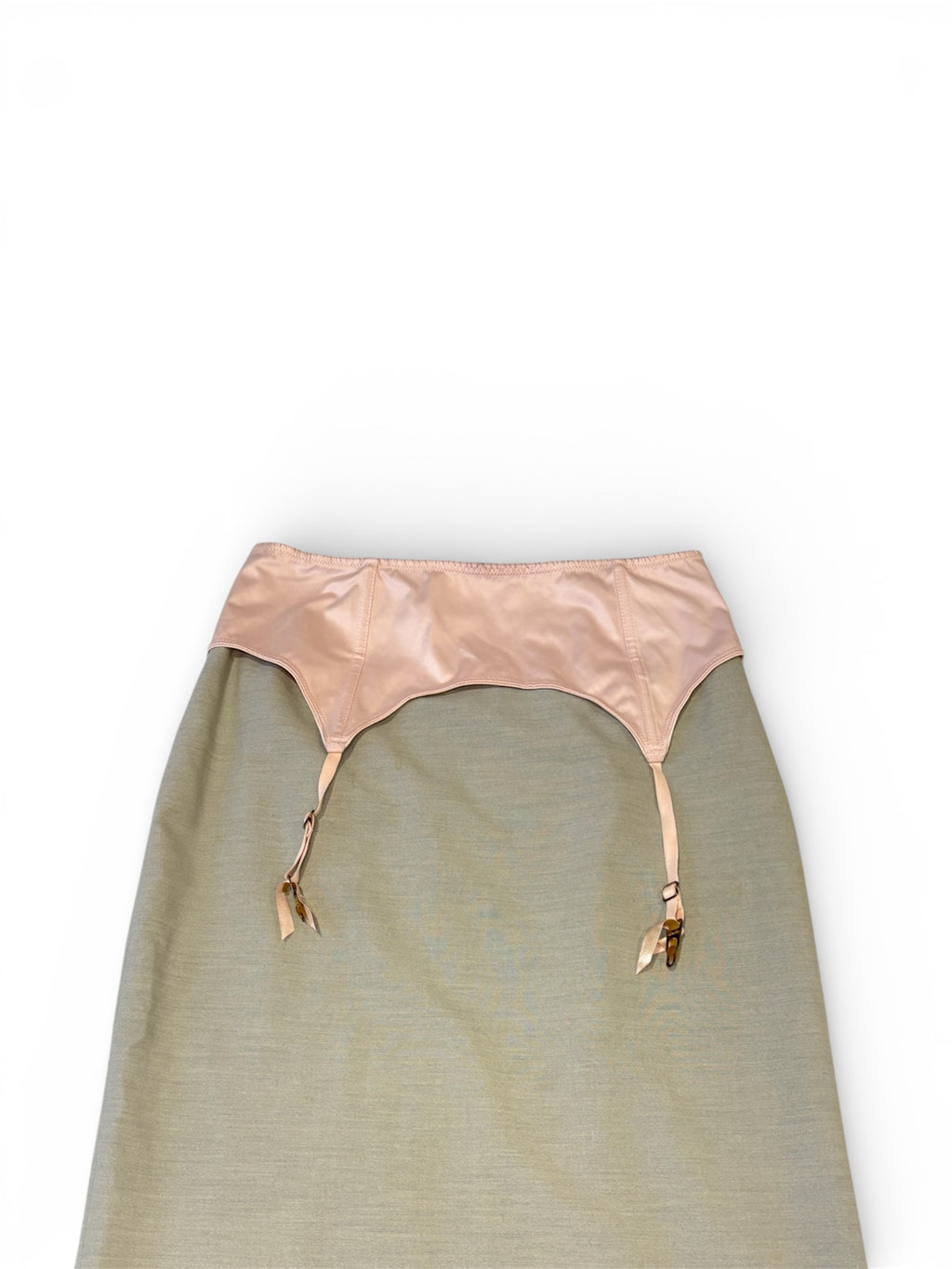 Y2K Handmade Garter Maxi Skirt