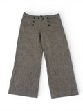 Japanese Vintage Sailor Style Button Capris