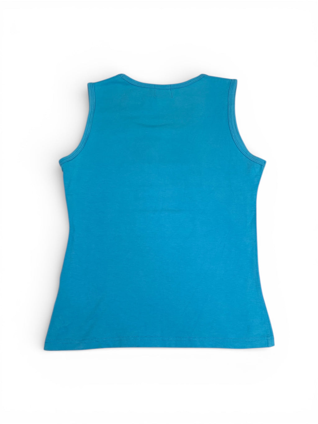 Japanese Vintage Glitter Slogan Tank Top