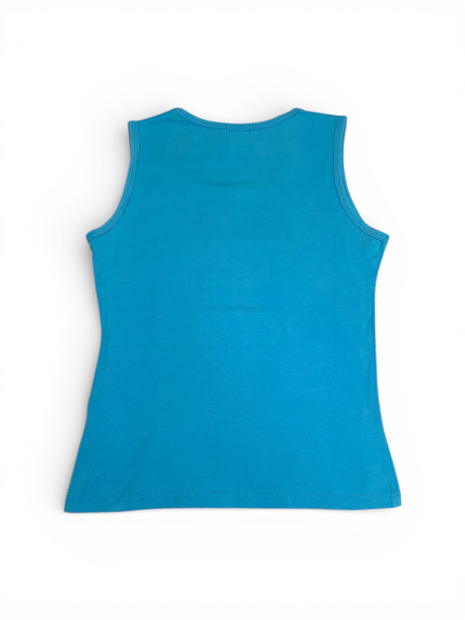 Japanese Vintage Glitter Slogan Tank Top