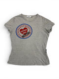 Y2K Moschino Graphic Slogan Baby Tee