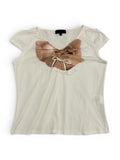 Y2K Abstract Rhinestone Baby Tee