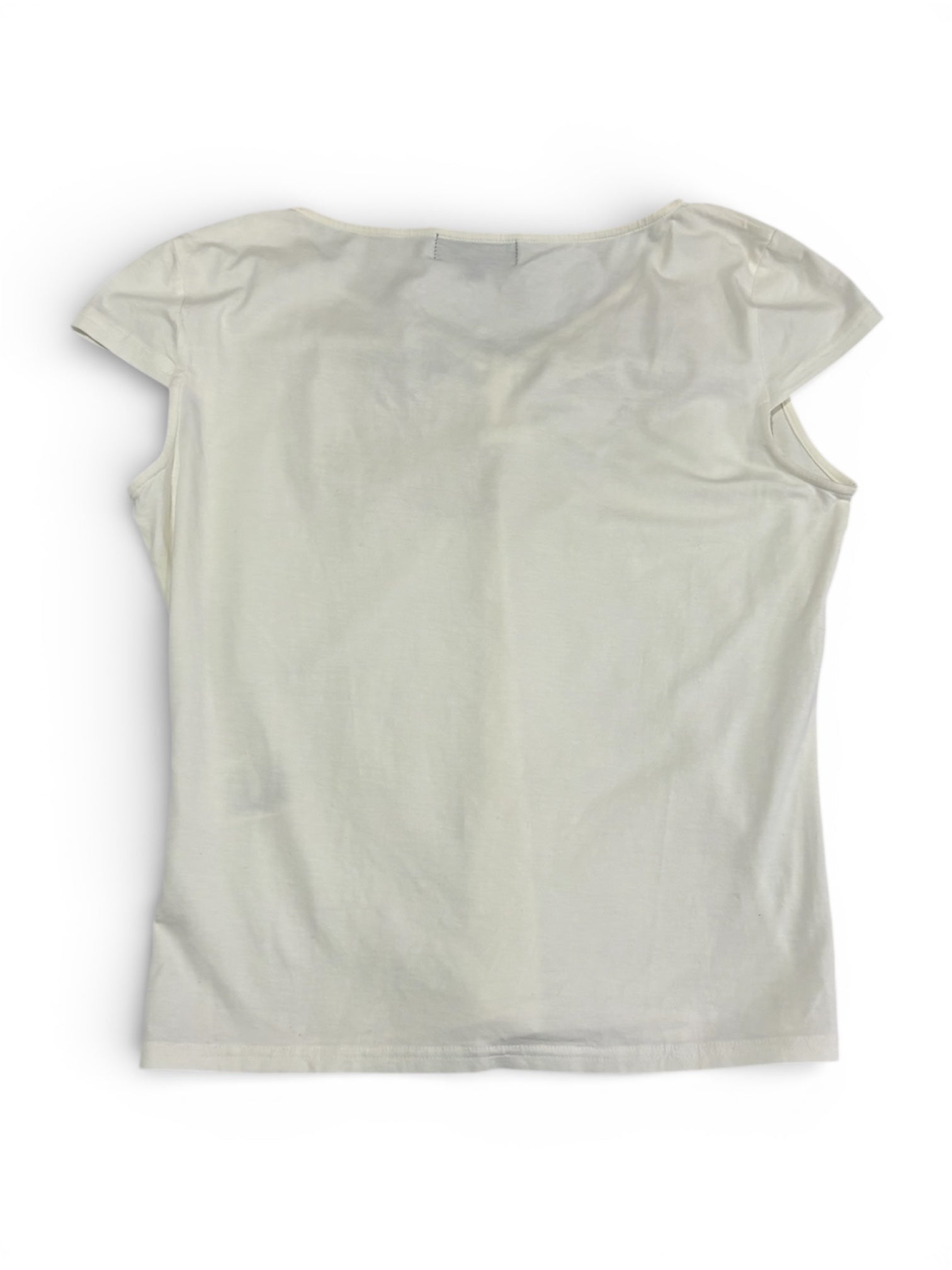 Y2K Abstract Rhinestone Baby Tee