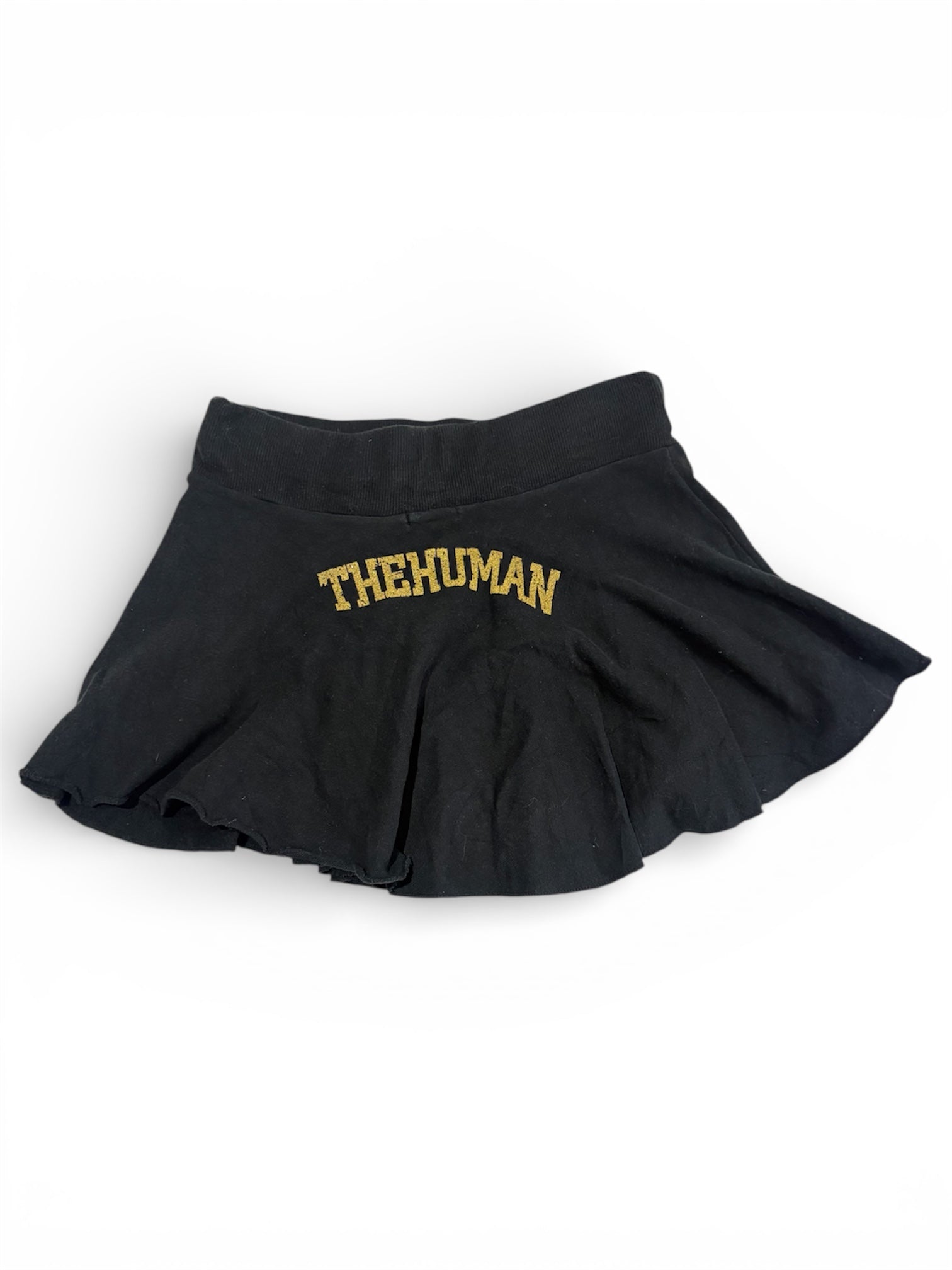 Japanese Vintage ‘The Human’ Mini Skater Skirt